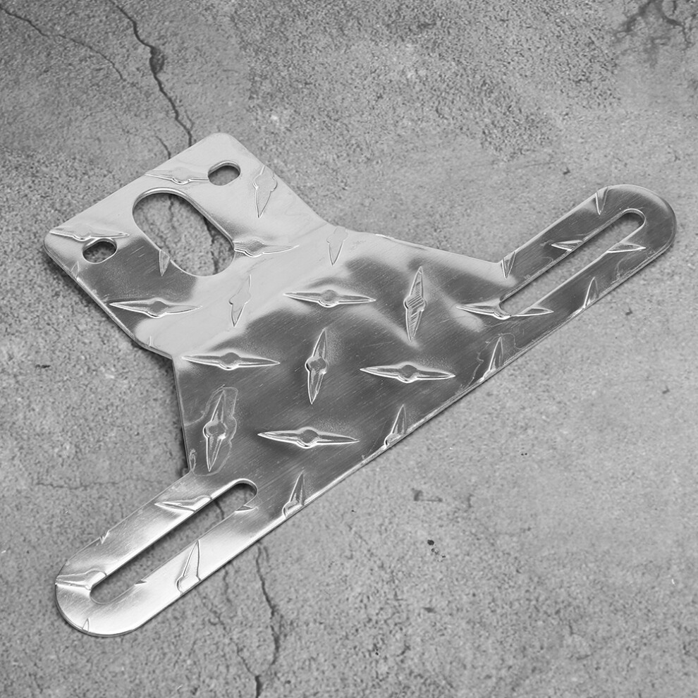 Durable Aluminum License Plate Holder - Perfect For Trailers Silver 9381330107692