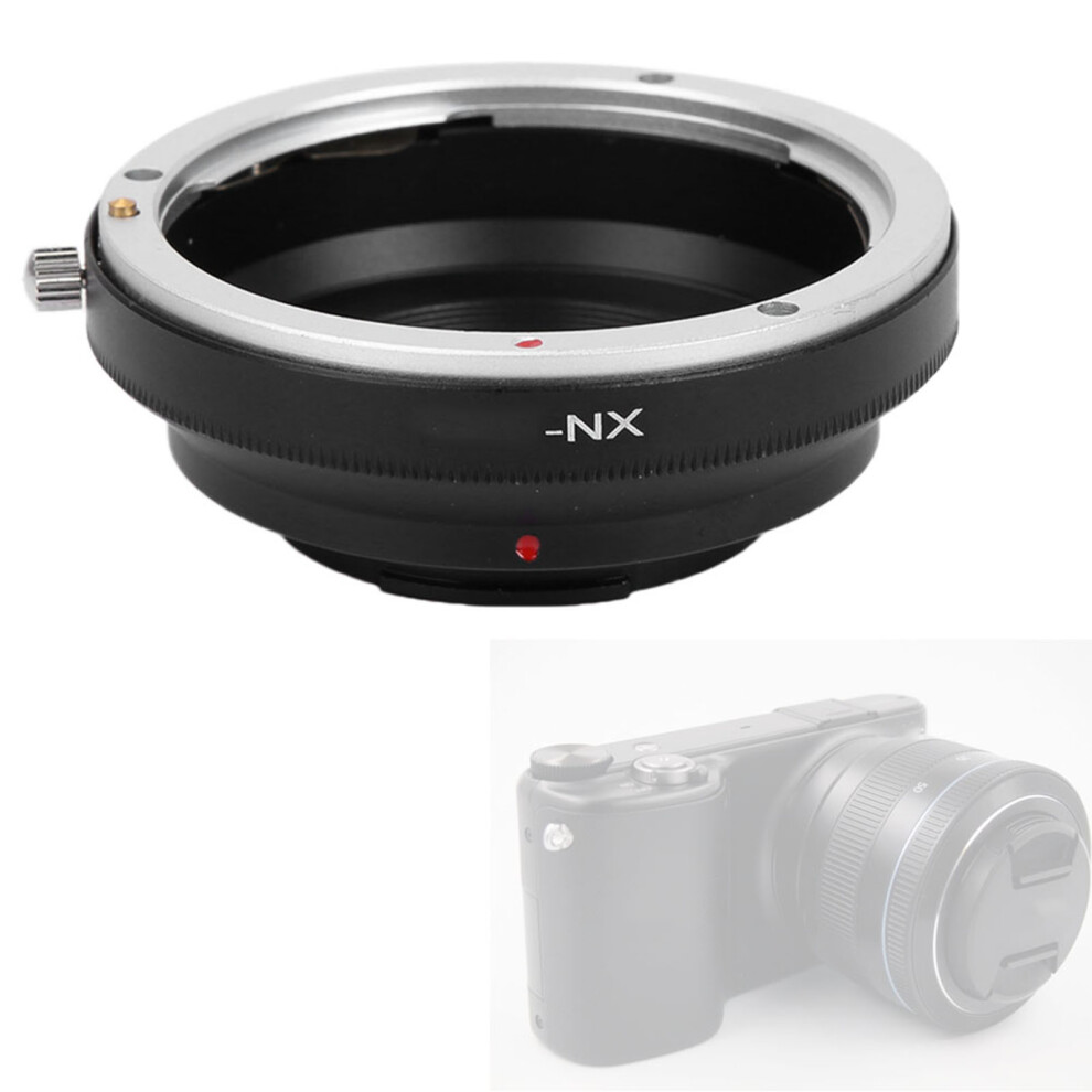 Eos-Nx Aluminum Alloy Lens Adapter Ring For Canon Eos To Samsung Nx, Black 7611330109023