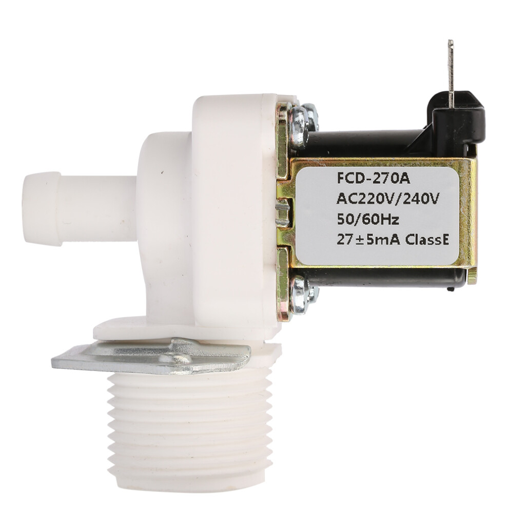 Ac 220V N/C Solenoid Valve For Ice Maker - Durable Plastic Build 3631330109094