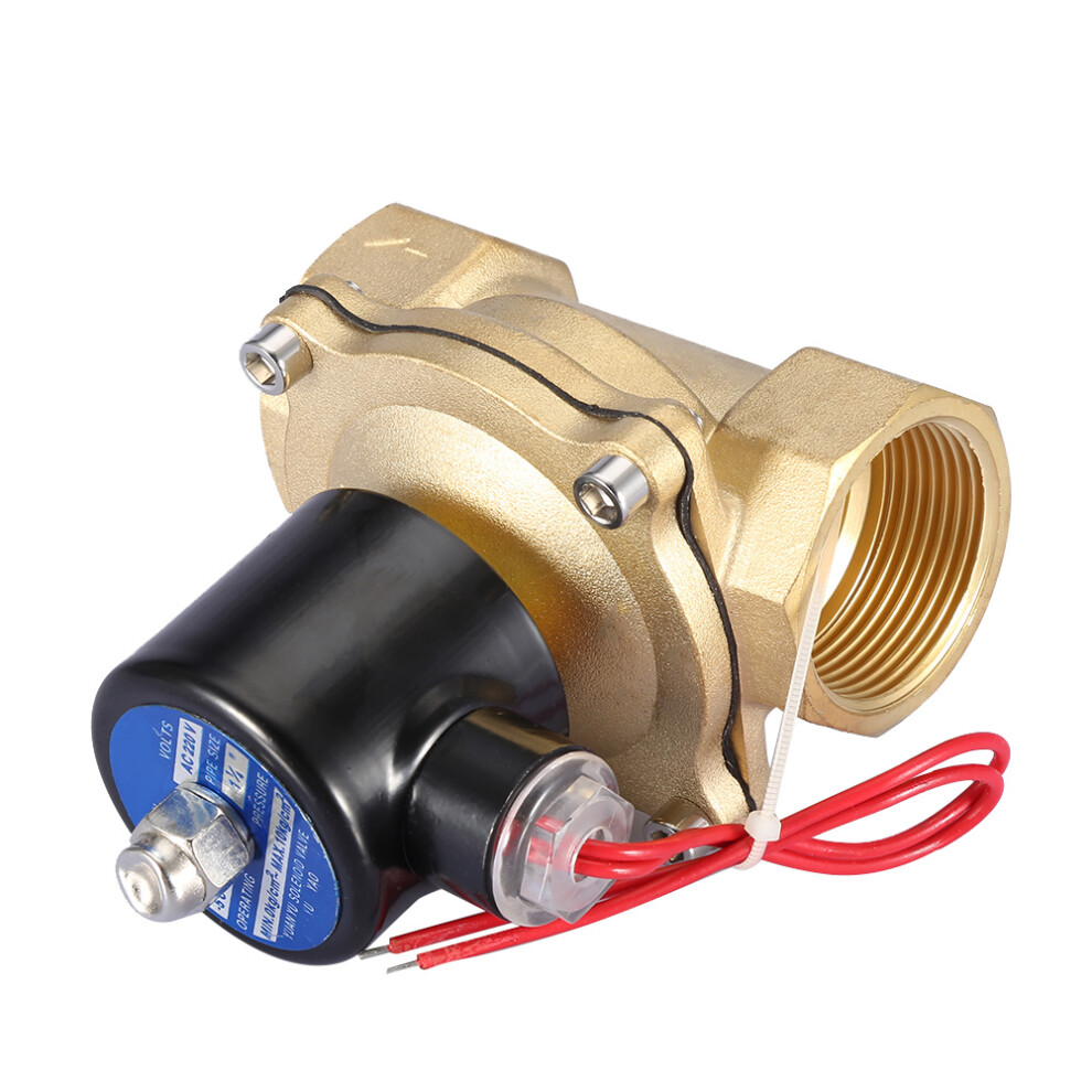 Dn32 Solenoid Valve 2-Way Normally Closed Ac 220V 1.25" With Ip65 Rating 7651330109722