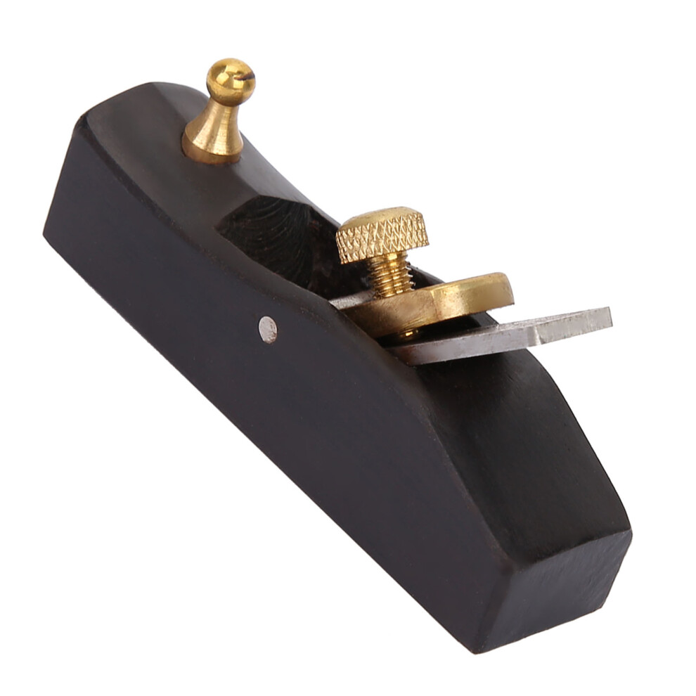 Exquisite 80Mm Ebony Hand Plane Planer For Carpentry & Woodworking 9431330110625