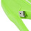 Compact ABS No Staple Book Stapler Binding Machine Green Color 11