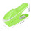Compact ABS No Staple Book Stapler Binding Machine Green Color 2