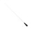 Music baton professional 1pc with resin handle - Black 6
