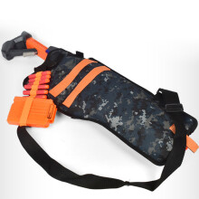 Portable Durable Toy Gun Back Holster with Adjustable Shoulder Belt