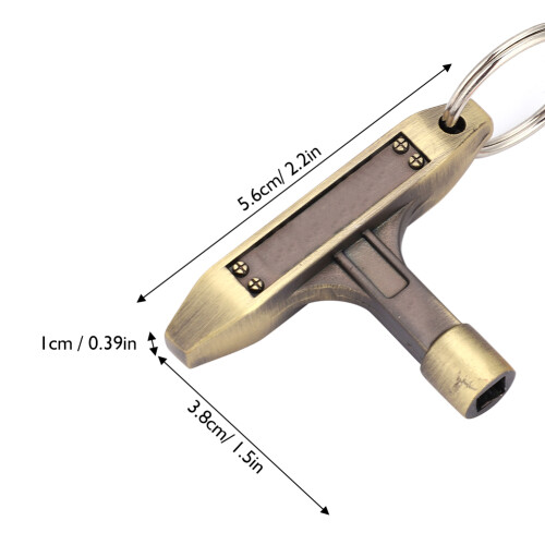High-Quality Drum Tuning Tool with Convenient Carry Carabiner