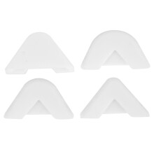 3-in-1 Silicone Caulk Tools Kit with Reusable Scrapers & Replaceable Heads