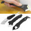 3-in-1 Silicone Caulk Tools Kit with Reusable Scrapers & Replaceable Heads 5