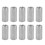 10X M8 Long Rod Nut Hex Hexagonal Sleeve Nut Standoff Threaded Fasteners (M8*30) 2