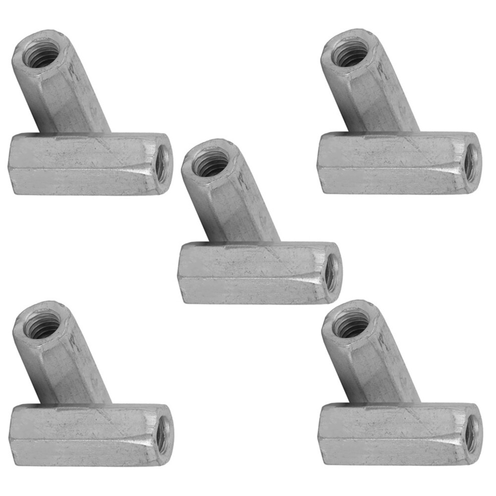 10Pcs M6*25 Zinc Plated Hex Nut And Sleeve Fasteners For Industry 8271330115739