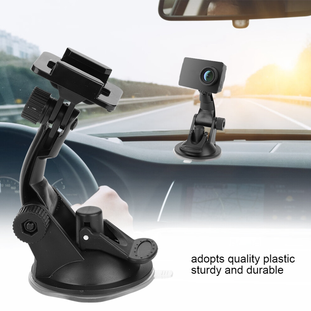 Strong Car Suction Cup Mount For Action Cameras, 67G Black 4341330116099