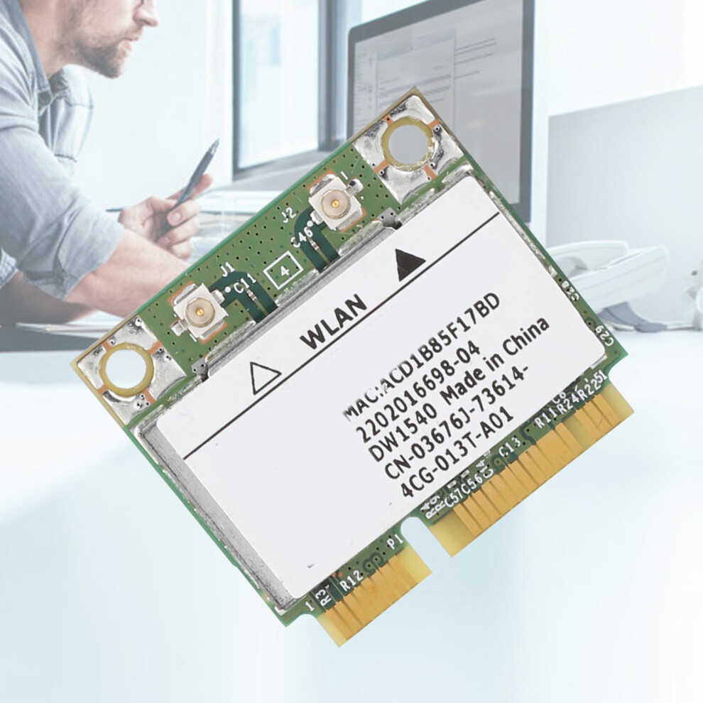 Mini Pci-E Wifi Module Bcm943228hm4l Dw1540 Dual Band 802.11 A/G/N Adapter 4271330116181