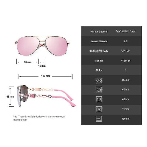 Polarized Aviator Sunglasses,lightweight Metal Frame Sun Glasses Uv400 Brown 2