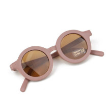 Summer Polarized Uv Protect Child Retro Round Kid Polarized Uv 400 Protection Children Purple