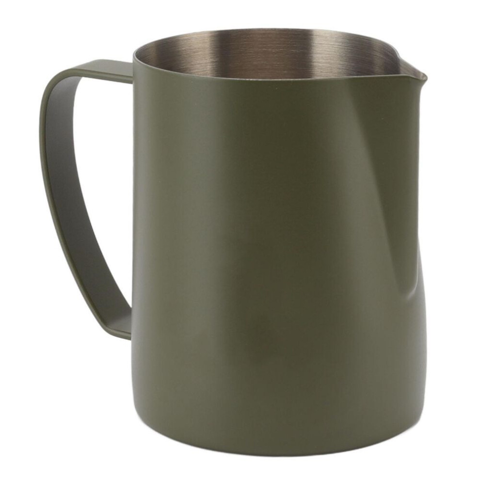 Frothing Jug Pitcher Falcon Beak Tip 304 Stainless Steel Milk Frother Cup For Home Cafe 600ml Od