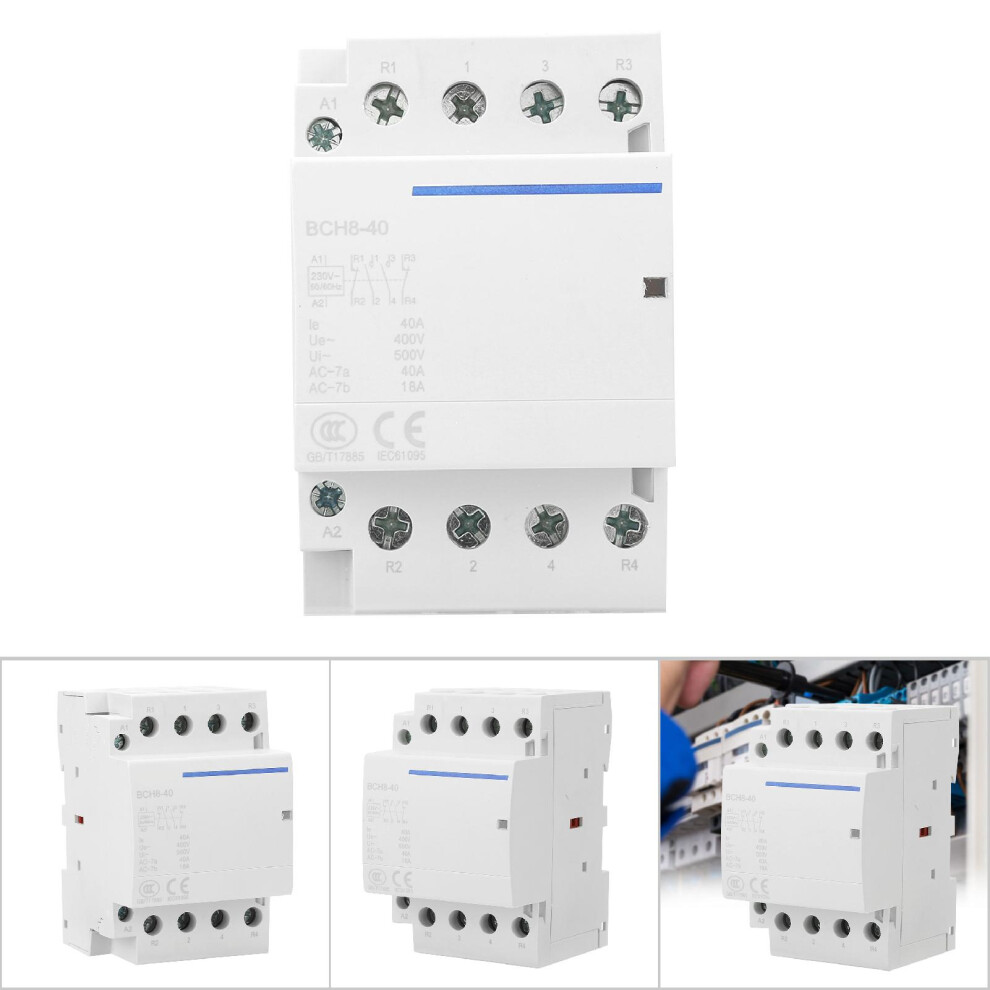 Household Contactor Device With Superior Insulation And Silent Operation 7901330119048