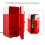 Red USB Mini Fridge Cooler Warmer - Perfect Fit for Beverage Cans 1