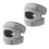 (grey, Kid 2pcs) 1/2pcs Sport Knee Pads Adjustable Knee Brace With Decompression Technology Knee 1