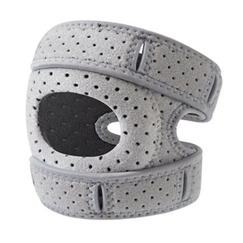 (grey, Kid 1pc) 1/2pcs Sport Knee Pads Adjustable Knee Brace With Decompression Technology Knee
