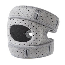 (grey, Womens 1pc) 1/2pcs Sport Knee Pads Adjustable Knee Brace With Decompression Technology Knee