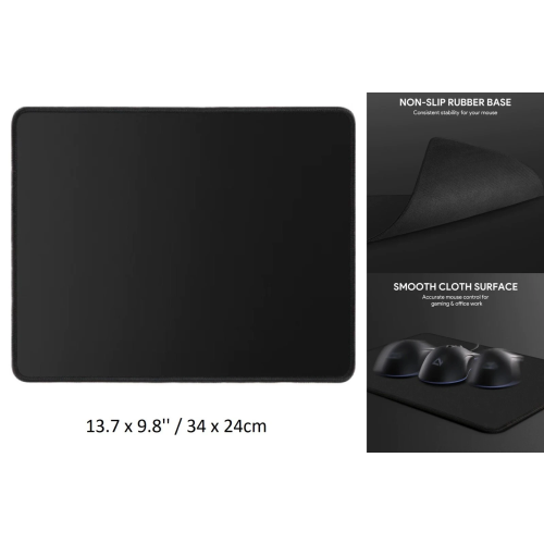 Mouse Mat Pad Fabric Foam PC Desktop Desk Computer Office Laptop 2