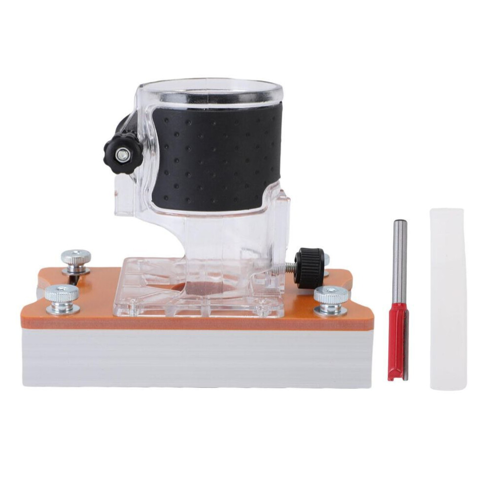 Wood Trimmer Router Base 2 In 1 Compact Wood Palm Router Base Router Slotting Bracket For 65mm