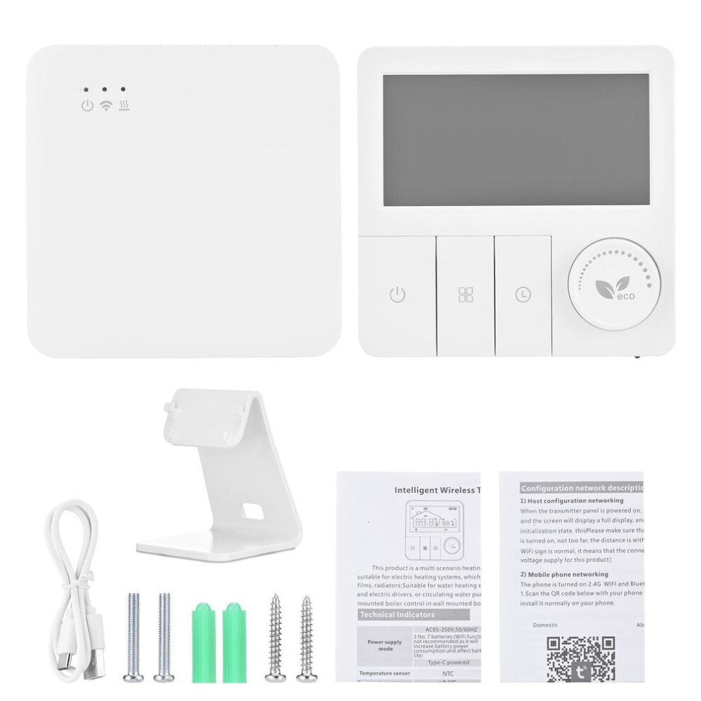 Wifi Thermostat Ty Water Heating Controller Programmable Thermostat Smart Wifi Wall Mounted Boiler
