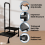 Dual Step Stool with Foam Handle Kitchen Bath Safety Step Stool Mobility Support Handrail Bio-Lec Mobility 11