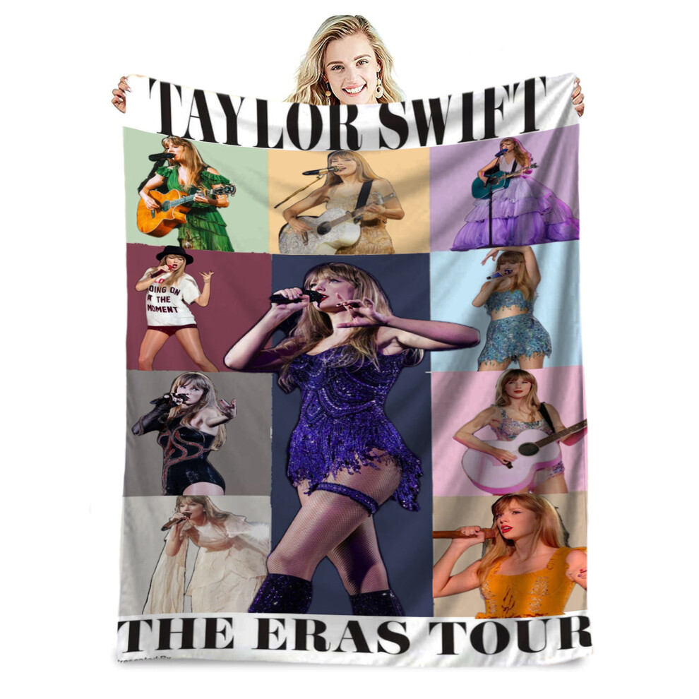 (19, 130x150cm) Singer Taylor flannel blanket Taylor cover blanket female star Taylor blanket-image-OPC-PJ6YXWQ-NEW