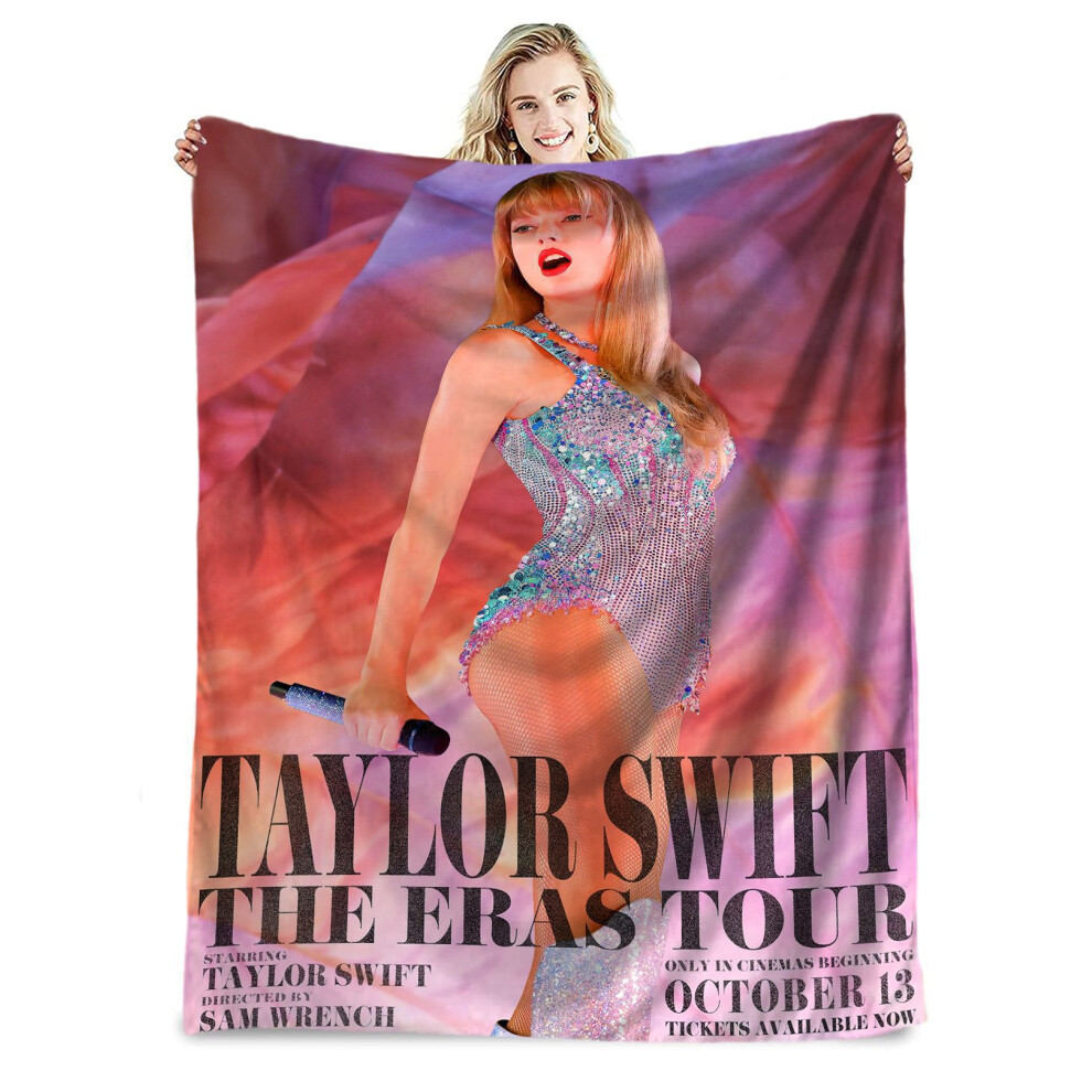 (22, 100x150cm) Singer Taylor flannel blanket Taylor cover blanket female star Taylor blanket-image-OPC-PJ6YY62-NEW