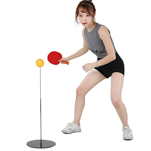 Table Tennis Trainer with Elastic Soft Shaft Decompression Sports Home Training Gospel Computer Workers