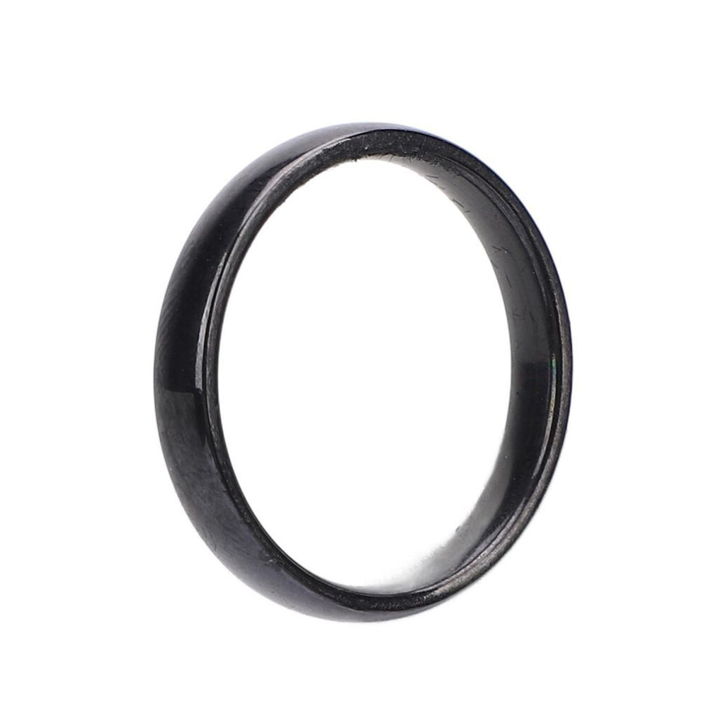 Stainless Steel Ring For Men Women Electroplate Finish Fashion Jewelry Accessory Smooth Wedding