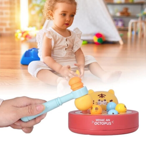 QQMORA Interactive Whack-A-Mole Game for Kids Ages 3+ - Bright Colors & Safe Materials 2