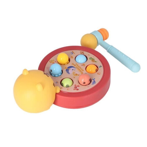 QQMORA Interactive Whack-A-Mole Game for Kids Ages 3+ - Bright Colors & Safe Materials 1