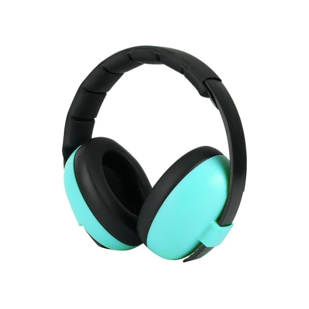 Aihontai Xic Green Foldable Baby Kids Earmuffs - 22Db Noise Reduction - Sleep Hearing Protection