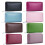 Long multifunction wallet - Unisex - Genuine leather - RFID - 36 card slots - Wine red 4