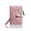 Wallet - Leather - Women - RFID Blocking - 16 Slots - Pink 1