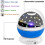 Children's Night Light Star Projection 360 Rotation Lamp-Blue 3