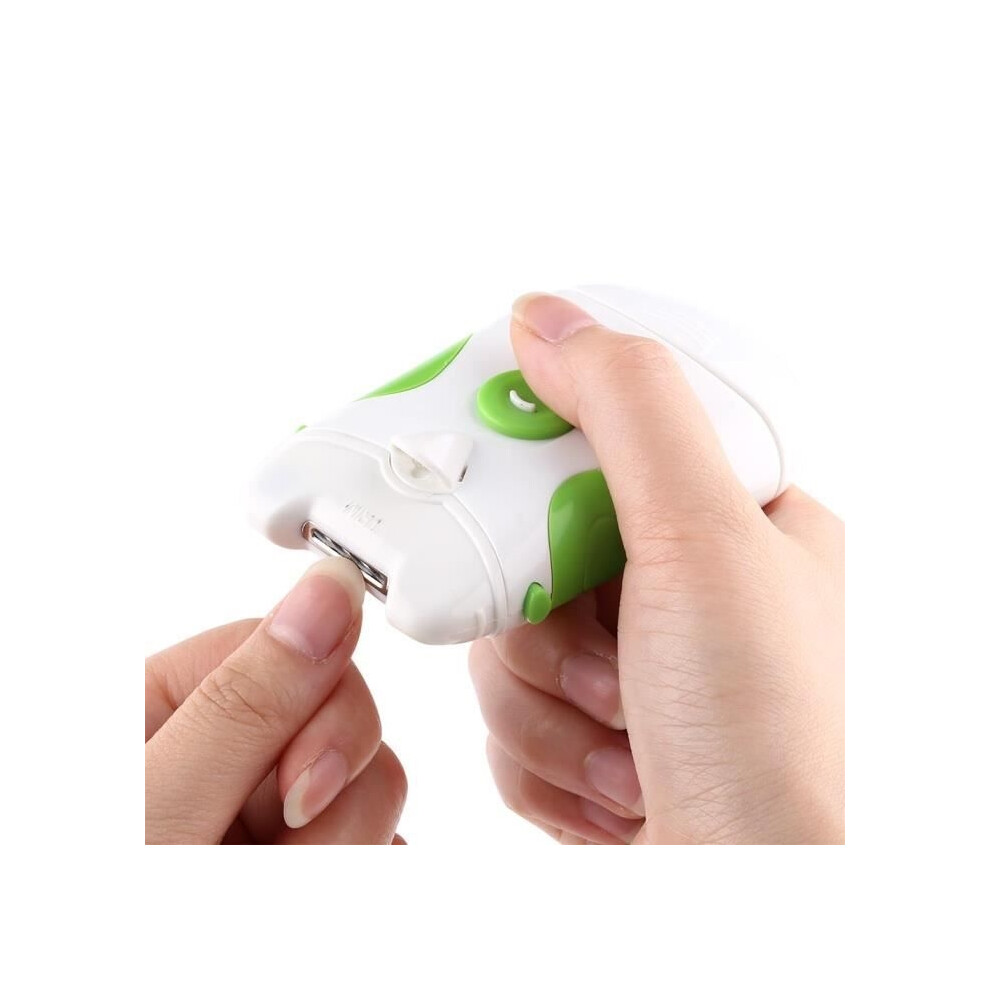 Aihontai 2 In 1 Safe Electric Nail Clipper, Nail Trimmer, Nail File, For Nail Art