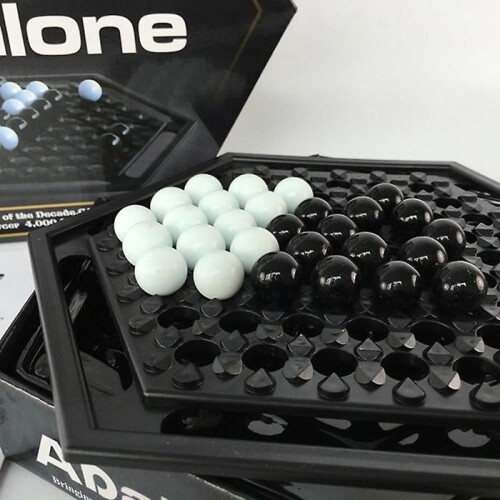 Abalone Board Game Portable Chess Set for Kids Family Game 2