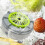 (Green/white) Efficient Portable Fruit and Vegetable Washers, Automatic USB Automatic Washer Spinner Machine for Cleaning Fruits, Vegetables 6