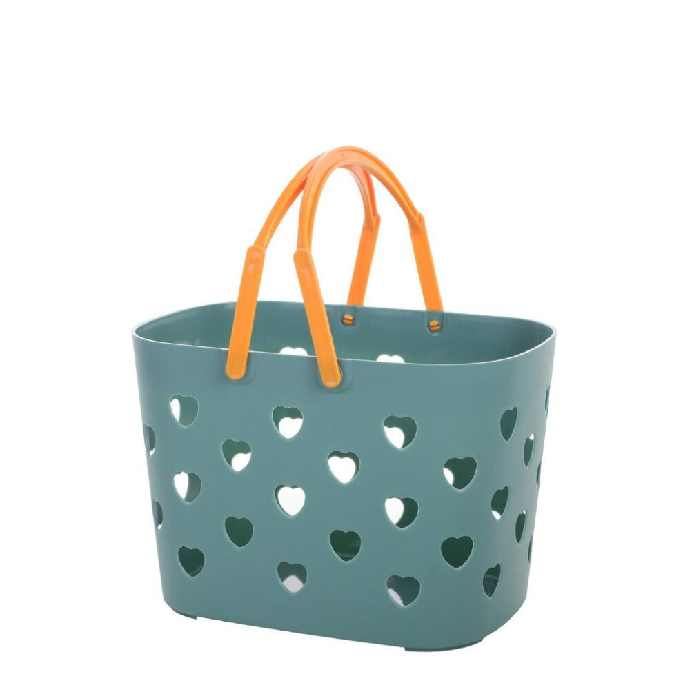 Portable Shower Caddy Basket Large Capacity Smoother Edges Plastic Shower Storage Tote For