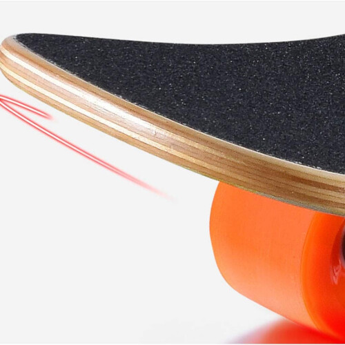 YEENUO 43 x 9 Inch Longboard Skateboard  Glitch  8Layer Canadian Maple 1