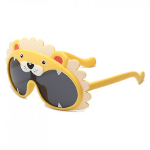 Cartoon Children's Student Polarized Glasses Small Large Frame Sunshade Mirror---yellow Frame Yellow Legsxq-11