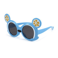 Fashion Trend Children's Boys And Girls Comfortable Glasses blue Frame