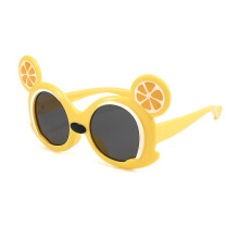Fashion Trend Children's Boys And Girls Comfortable Glasses----yellow Framexq-401