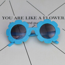 Sunflower Children's Glasses Female Child Decorative Flowers Baby Male Sun Shade Uv Protection