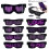 Bluetooth Led Party Glasses Customized Languages Usb Charge Flashing Luminous Eyewear Concert White 1
