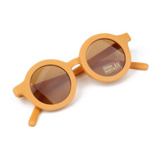 Summer Polarized Uv Protect Child Retro Round Kid Polarized Uv 400 Protection Children Yellow