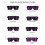 Bluetooth Led Party Glasses Customized Languages Usb Charge Flashing Luminous Eyewear Concert White 5